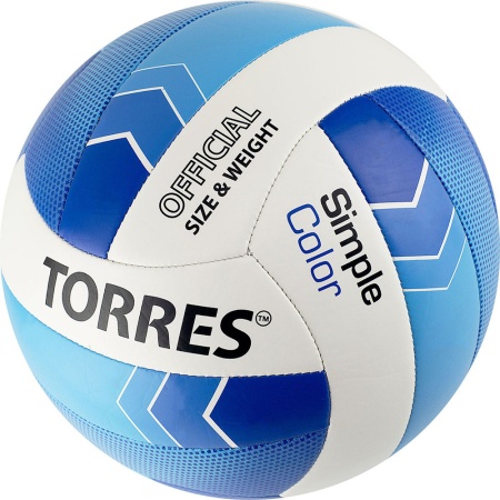 Купить Мяч волейбольный Torres Simple Color любительский р.5 в Великиелуках 